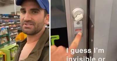 Man Gets Stuck Inside A Supermarket After Cashier Left Without Checking For Customers