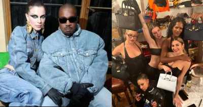 Kanye West's Gift For Girlfriend Julia Fox And Her Friends On Her Birthday Is Black Birkin Bags