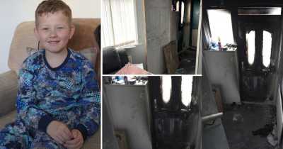 8-year-old Boy Hailed A Hero After Helping Save His Family From Their Burning Home