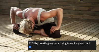Man &lsquo;Breaks&rsquo; Back After Trying To Suck His Own Genitalia