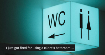 Insurance Agent Fired For Using Client&rsquo;s Bathroom