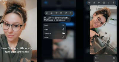 Woman Fails To Flirt With Landlord In Cringey Exchange