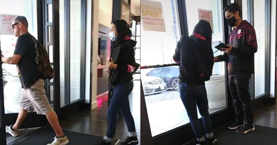 Worker Hilariously Tricks Irate Man Into Leaving Building And Being Locked Out