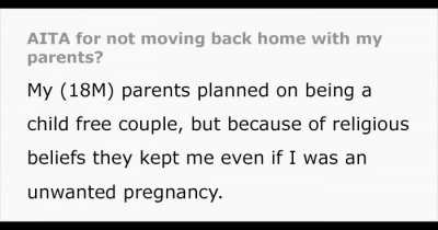 Parents Kick Out Their 18-Year-Old Son, Get Upset When He Refuses To Move Back In To Save Their Reputation