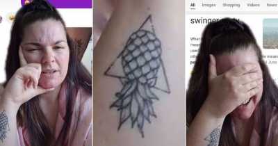 Woman Horrified When Finds Out Hidden Meaning Behind Her Pineapple Tattoo