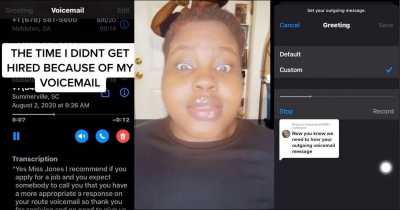 Internet Furious After Woman's Job Application Denied Due To Her Voicemail Message