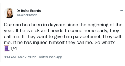 Mom Slams DayCare For Refusing To Acknowledge Male Partner As Primary Caregiver