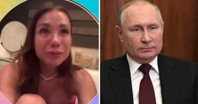 Russian Influencer Slammed After She Cries As Vladimir Putin Bans Instagram