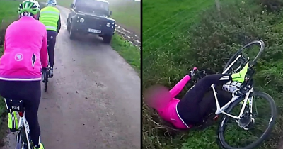 Motorist Fined For Causing Cyclist To Fall From Bike Despite Not Even Touching Her
