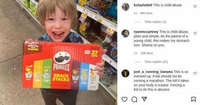 YouTube Family Receives Flak On Social Media After They Make Their 6Yo Son Run Marathon With Them
