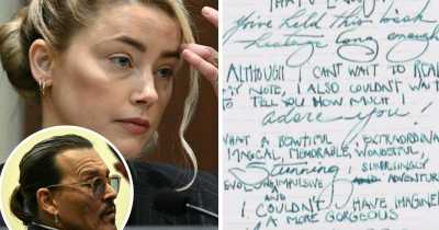 Amber Heard's Love Notes For Depp That She Wrote After Being Beaten Up Revealed: 'I Want To Rip You Apart, Devour You And Savor The Taste'