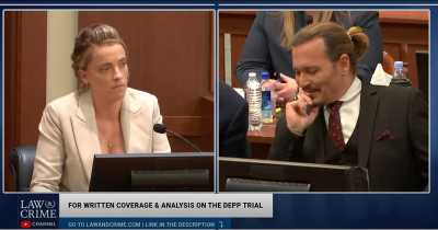 Johnny Depp Was Seen Looking Into The Eyes of Amber Heard's Sister During The Trial