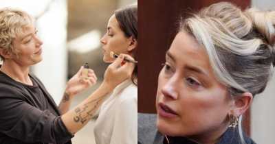 Makeup Artist Explains What She Used To Cover Up Amber Heard's Bruises