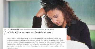Mom Kicks Out Cousin For Announcing Pregnancy At Her Baby's Funeral