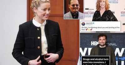 List Of All The Celebrities Who Are Supporting Amber Heard In The Defamation Trial