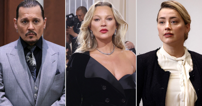 Kate Moss Denies Amber Heard&rsquo;s Claims: &lsquo;I Slid Down The Stairs&rsquo;