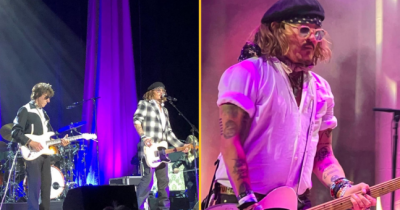 Johnny Depp Surprises Music Fans By Making An Appearance At Jeff Beck's Gig In Sheffield After Defamation Trial