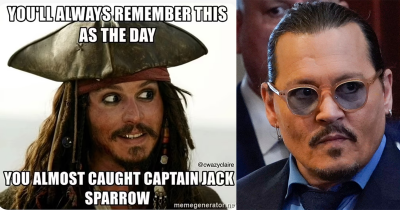 Johnny Depp Win Spawns Hundreds of Memes Already, Social Media Erupts With Support