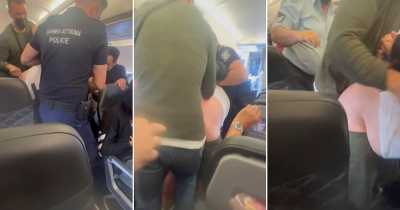 Drunk Passenger Dragged Off Plane After Urinating On His Brother