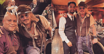 Johnny Depp Spends $62,000 On Curry? Big Night Out In Birmingham