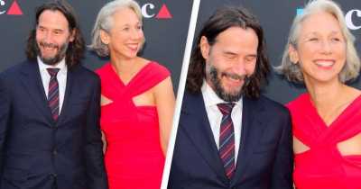 Keanu Reeves Makes Rare Public Appearance Holding Hands With Girlfriend Alexandra Grant