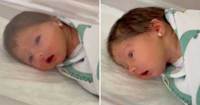 Internet Furious At Mom For Piercing Her Daughter's Ears An Hour After She Was Born