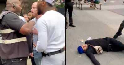 Ex-British Heavyweight Champion Julius Francis Knocks Out Reveller With One Punch