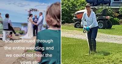&lsquo;Miserable&rsquo; Karen &lsquo;Ruins&rsquo; Neighbors&rsquo; Wedding With A Lawnmower