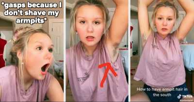 Woman Explains Why She Doesn't Shave Her Armpits In A Viral TikTok Video