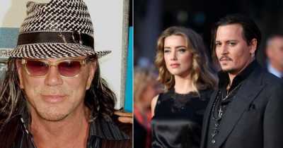 Mickey Rourke Labels Amber Heard A 'Gold Digger'