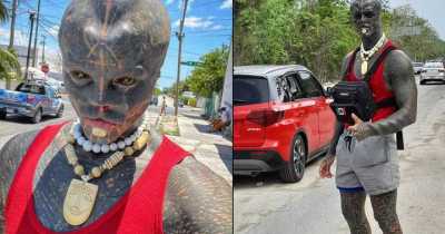 'Black Alien' Man Says People Shout At Him And Run Away From Him