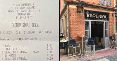 Spanish Restaurant Charges Customers Every Time Waiter Brings Something To The Table