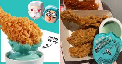 KFC South Korea Launches Mint Chocolate Sauce Which Tastes Both Sweet & Salty