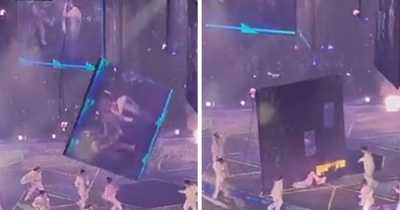 Giant Screen Falls During Concert in Hong Kong, Crushing Dancers