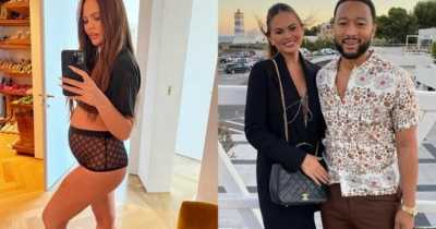 Chrissy Teigen Reveals She's Pregnant With A Rainbow Baby