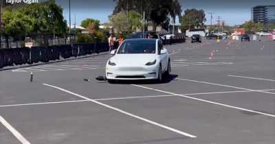 Tesla Runs Over A Child Dummy In Stoppage Test During Self Driving Mode