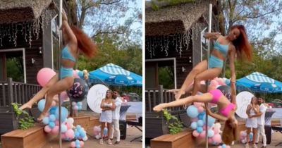 Couple Divides Opinion For Having Pole Dancers At Their Gender Reveal Party