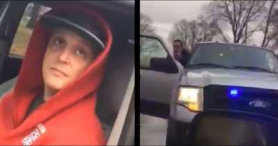 Undercover Cop Attempts To Solicit Drugs On Facebook And This Guy Shows Up To Sell Him Flowers