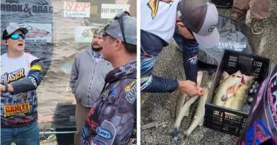 Fishing Tournament Cheaters Caught and Berated For Putting Weights In Winning Catch
