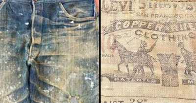 Levi's Jeans From The 1800s With Original Racist Slogan Sold For A Whopping $76k