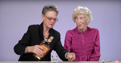 Grandmas Amusing Reaction To &ldquo;Fireball&rdquo; Whiskey Leaves Internet In Stitches