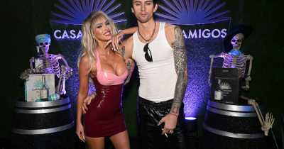 Machine Gun Kelly Snorted White Powder Off Megan Fox For Halloween