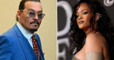 Johnny Depp Appears In Rihanna's Fenty Fashion Show After Facing Heavy Criticism