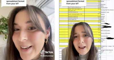 Woman's Boyfriend Sent Her A Spreadsheet For Everything He Bought For Her Down To Each And Every Penny