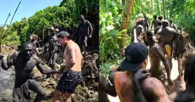 YouTuber Visits Indigenous Island Tribe That Has Had 'Barely Any Contact With The Outside World'