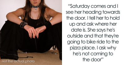 Dad Catches 13 Y.O. Daughter Lying After She Fails To Introduce Her Date, Tells Her To Text Him And Call It Off