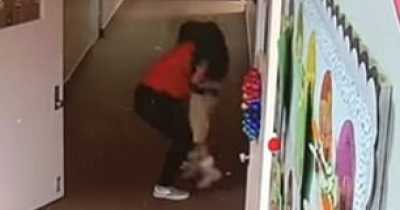 Mom Outraged After Footage Shows Deranged St Rita Teacher Hurling Her Deaf 9-Yr-Old Daughter To The Ground