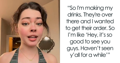 Bartender Accidentally Outs Cheating Husband Because Of Her Poor Eyesight