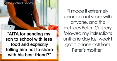 Woman Confronts Son&rsquo;s BFF&rsquo;s Mother After She Learns That Her Boy Was Cut Off From Their Shared Lunch To Save Money