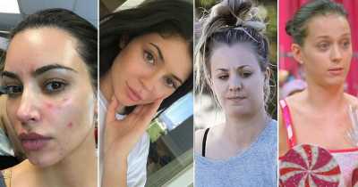 Celebrities Who Took Off Their Makeup And Showed Their Bare Faces